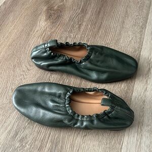 Mansur Gavriel Ruched Ballerina Flat